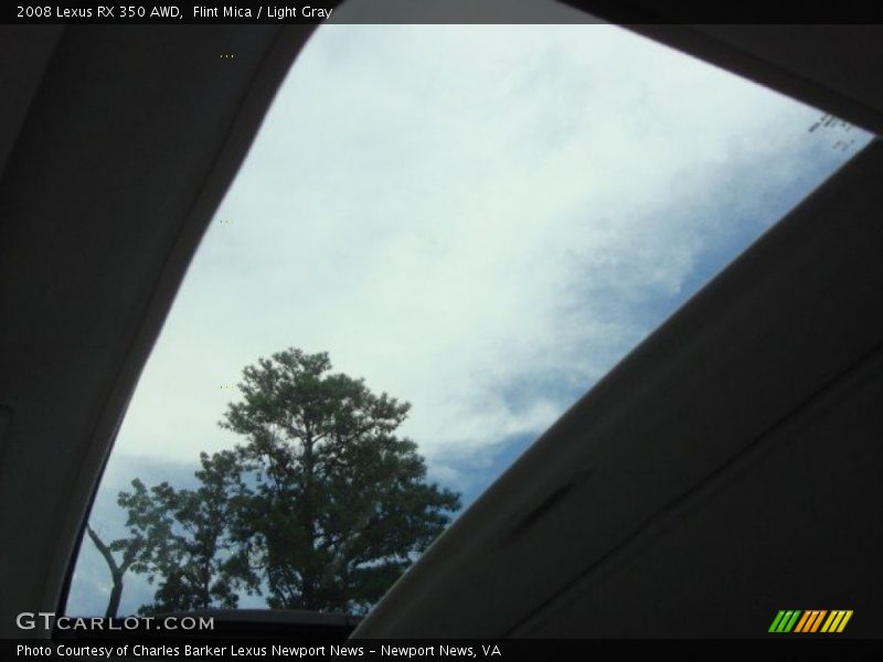 Flint Mica / Light Gray 2008 Lexus RX 350 AWD
