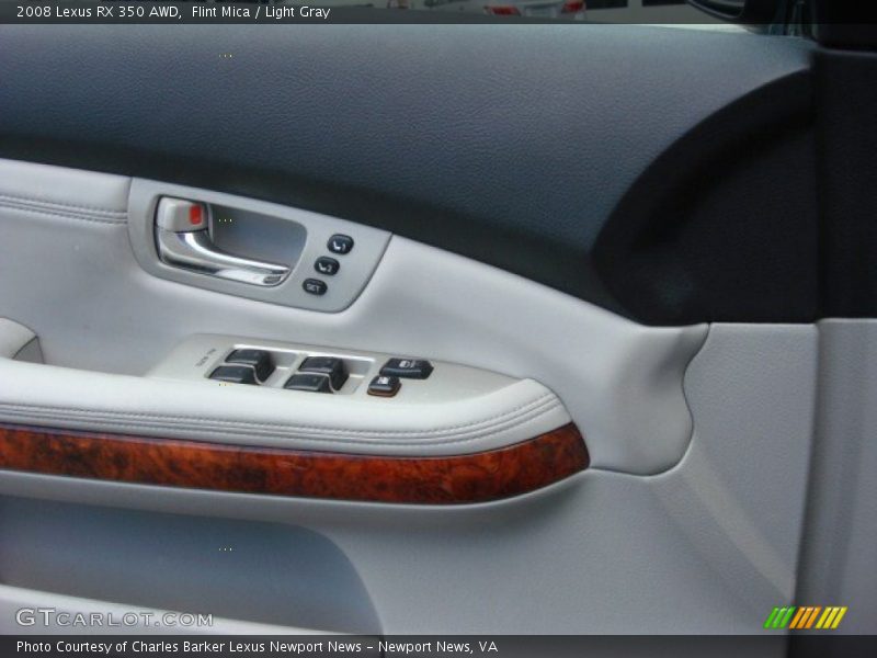 Flint Mica / Light Gray 2008 Lexus RX 350 AWD