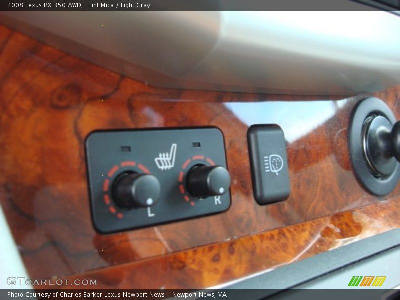 Flint Mica / Light Gray 2008 Lexus RX 350 AWD