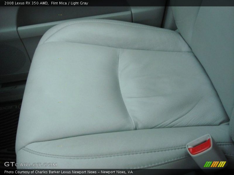 Flint Mica / Light Gray 2008 Lexus RX 350 AWD
