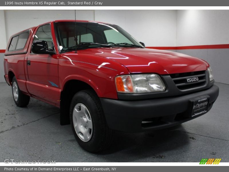 Standard Red / Gray 1996 Isuzu Hombre XS Regular Cab