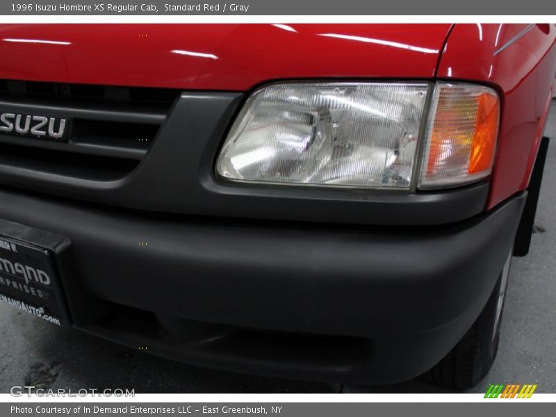 Standard Red / Gray 1996 Isuzu Hombre XS Regular Cab