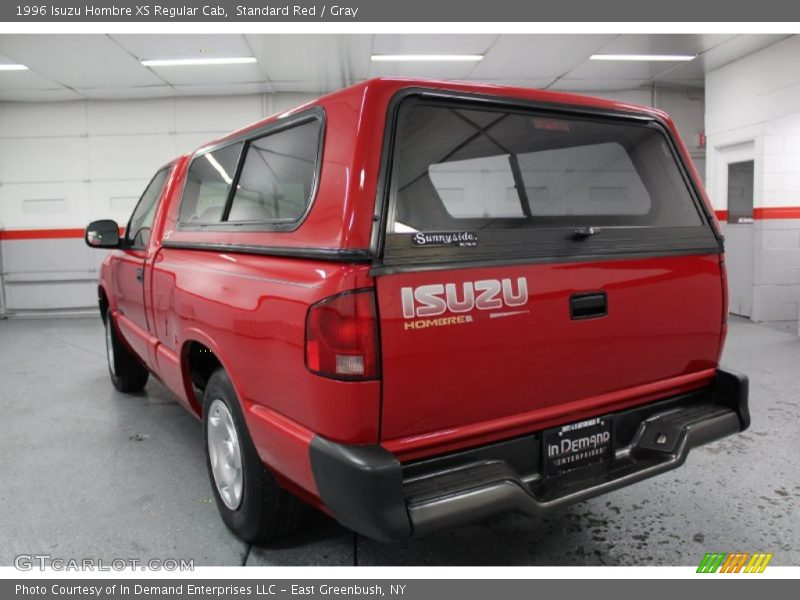 Standard Red / Gray 1996 Isuzu Hombre XS Regular Cab