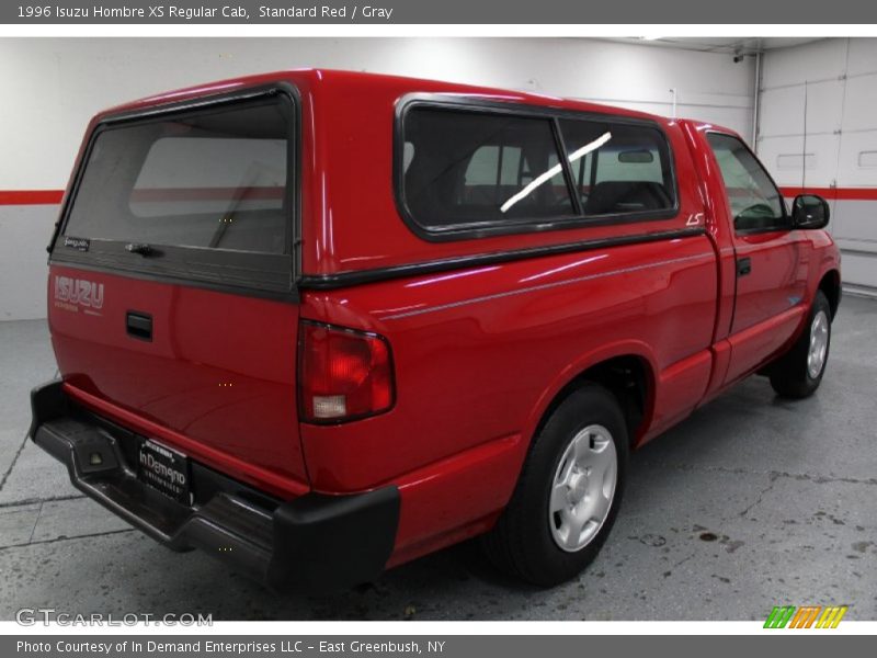 Standard Red / Gray 1996 Isuzu Hombre XS Regular Cab