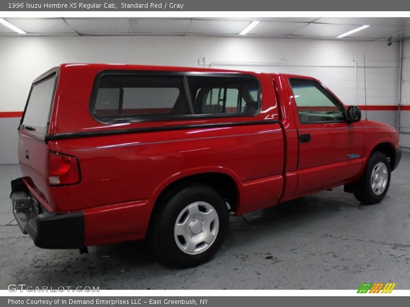 Standard Red / Gray 1996 Isuzu Hombre XS Regular Cab