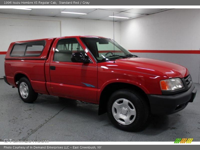Standard Red / Gray 1996 Isuzu Hombre XS Regular Cab