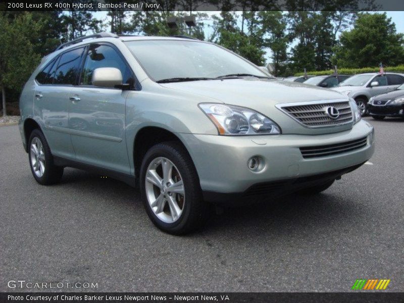 Front 3/4 View of 2008 RX 400h Hybrid