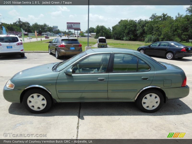 Jaded Green / Taupe 2005 Nissan Sentra 1.8 S