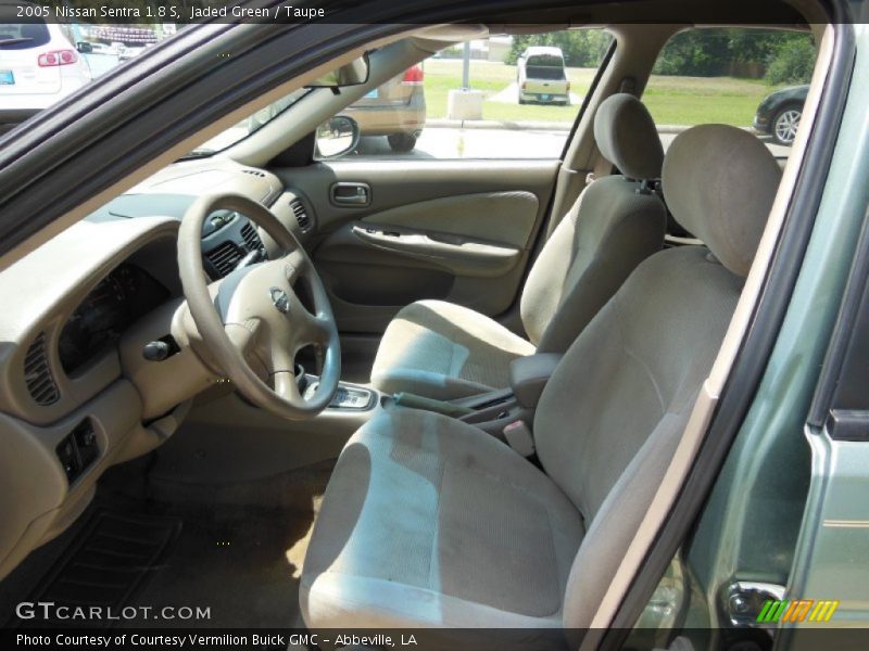 Jaded Green / Taupe 2005 Nissan Sentra 1.8 S