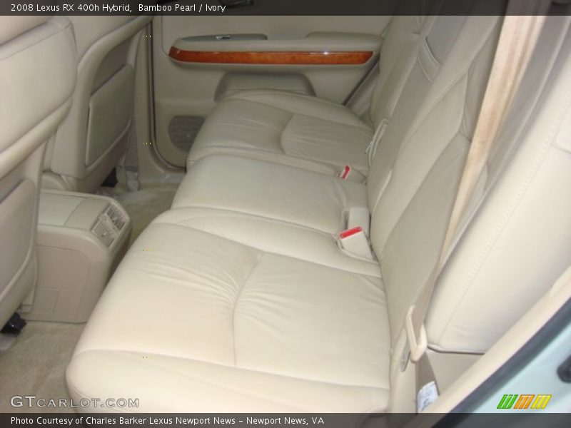  2008 RX 400h Hybrid Ivory Interior