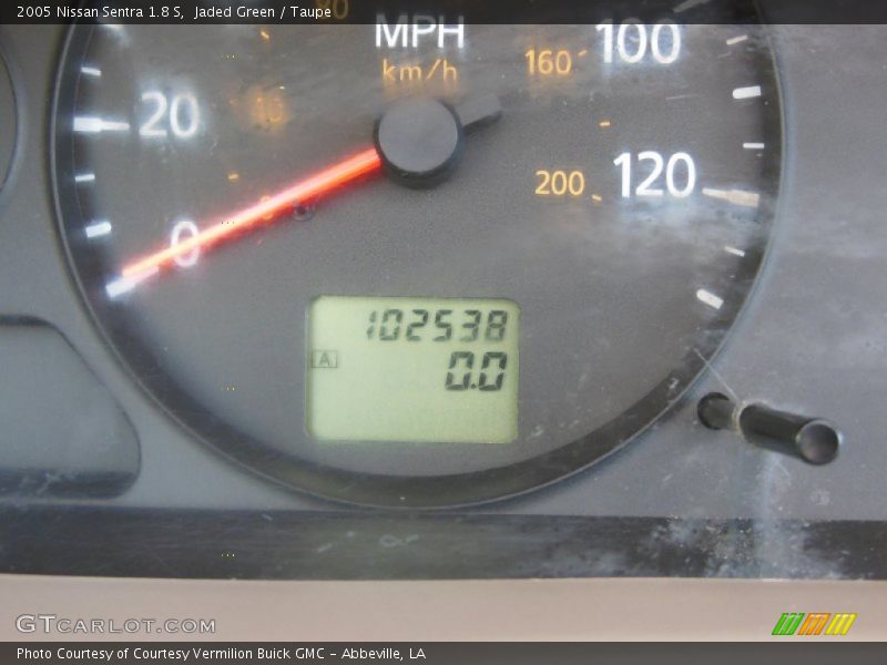 Jaded Green / Taupe 2005 Nissan Sentra 1.8 S