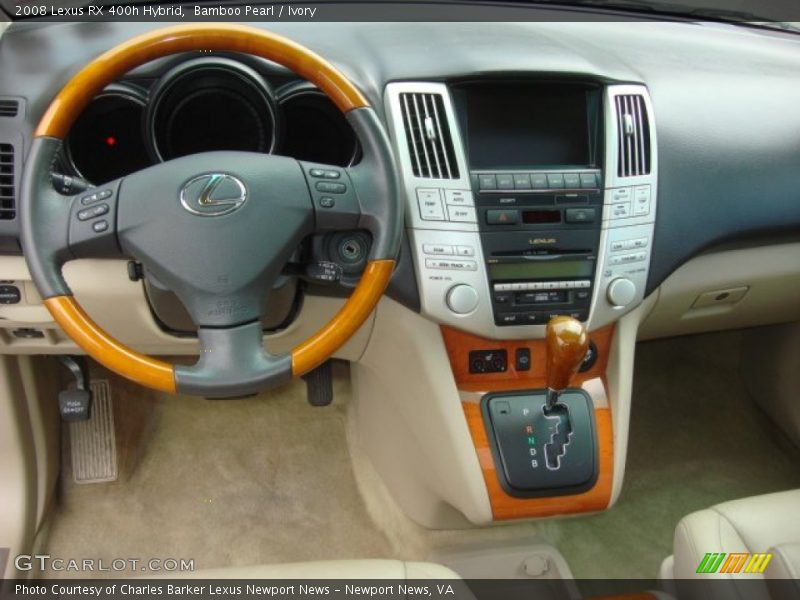 Dashboard of 2008 RX 400h Hybrid