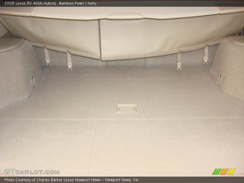  2008 RX 400h Hybrid Trunk