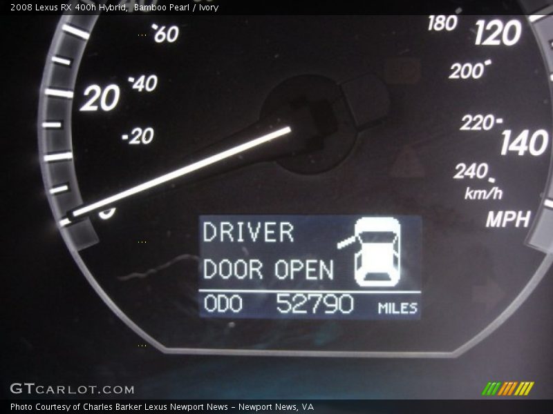 Bamboo Pearl / Ivory 2008 Lexus RX 400h Hybrid
