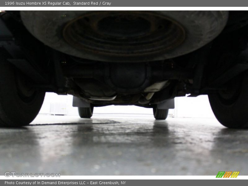 Standard Red / Gray 1996 Isuzu Hombre XS Regular Cab