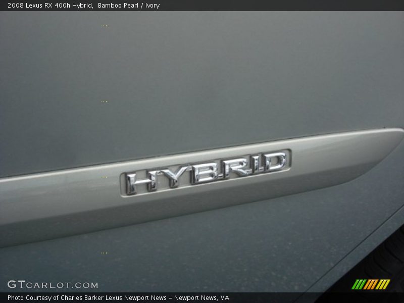 Bamboo Pearl / Ivory 2008 Lexus RX 400h Hybrid