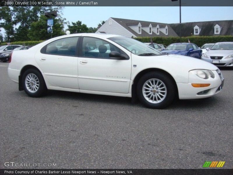 Stone White / Camel/Tan 2000 Chrysler 300 M Sedan