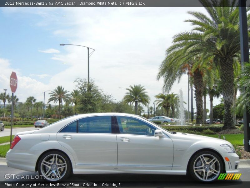  2012 S 63 AMG Sedan Diamond White Metallic
