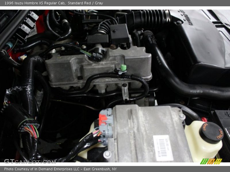 Standard Red / Gray 1996 Isuzu Hombre XS Regular Cab