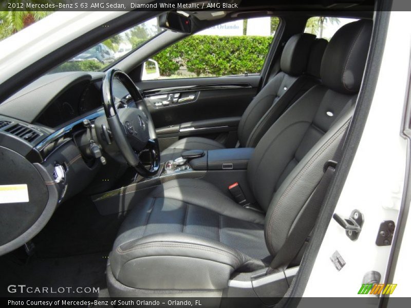  2012 S 63 AMG Sedan AMG Black Interior