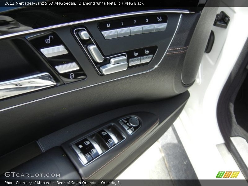 Controls of 2012 S 63 AMG Sedan