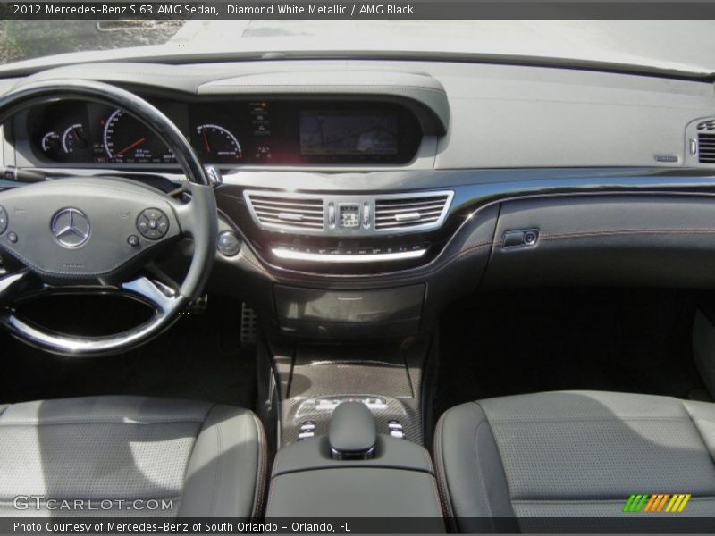Dashboard of 2012 S 63 AMG Sedan