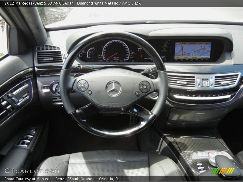 Dashboard of 2012 S 63 AMG Sedan