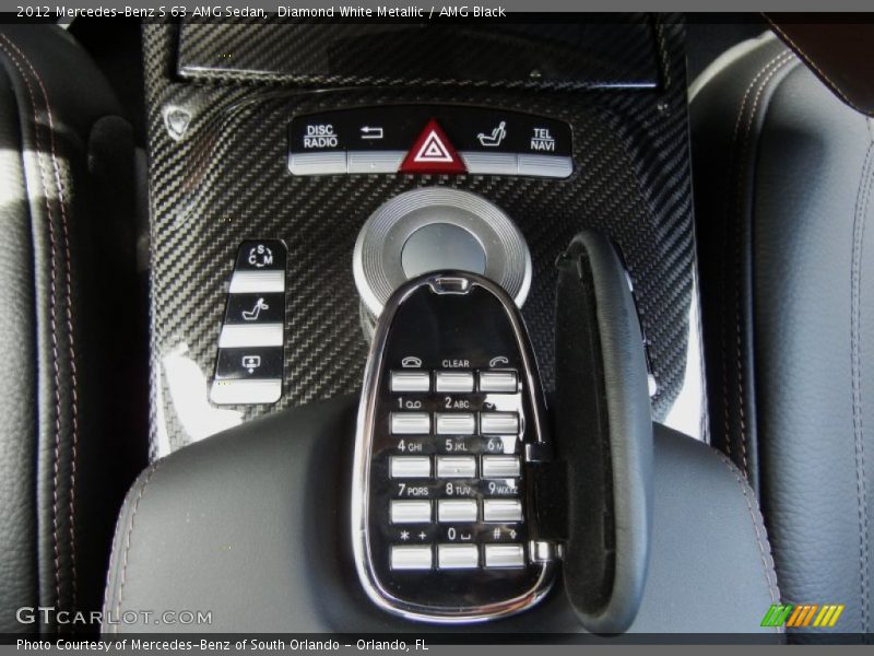 Controls of 2012 S 63 AMG Sedan