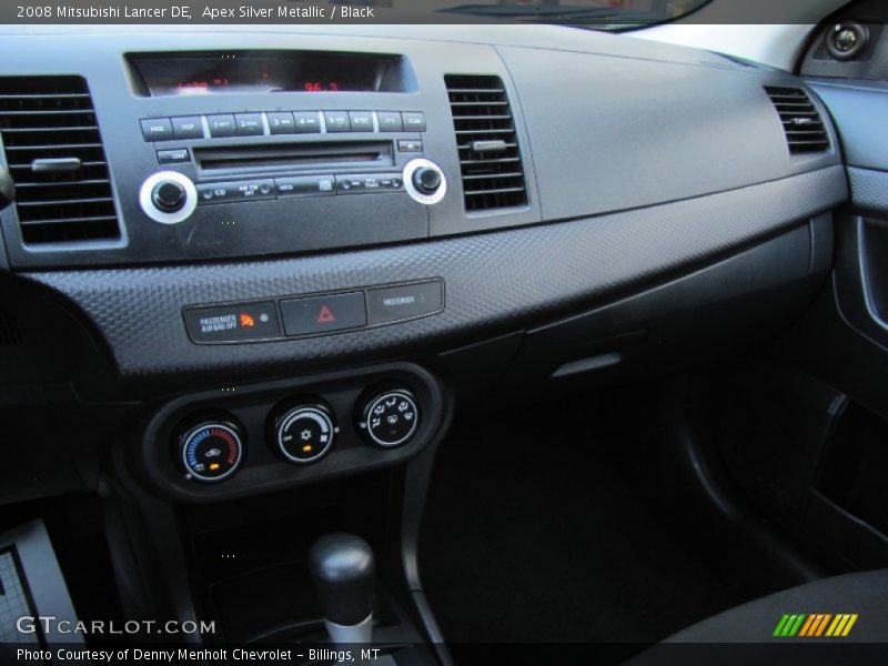 Apex Silver Metallic / Black 2008 Mitsubishi Lancer DE