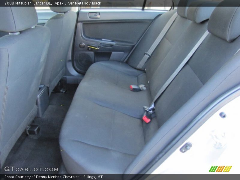 Apex Silver Metallic / Black 2008 Mitsubishi Lancer DE