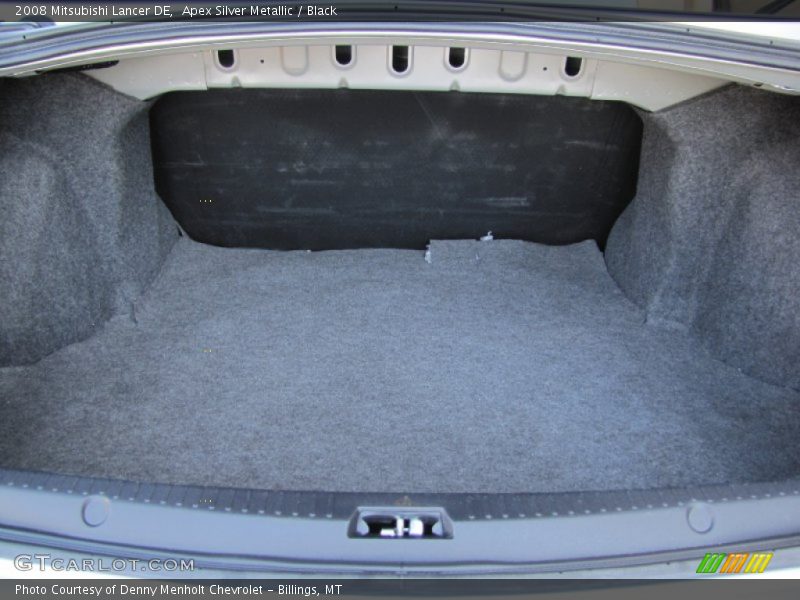 Apex Silver Metallic / Black 2008 Mitsubishi Lancer DE