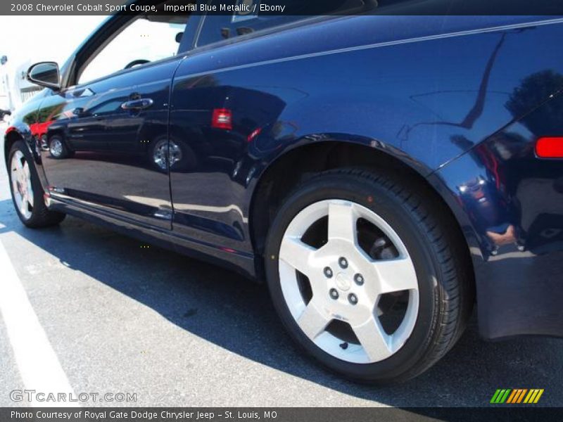 Imperial Blue Metallic / Ebony 2008 Chevrolet Cobalt Sport Coupe