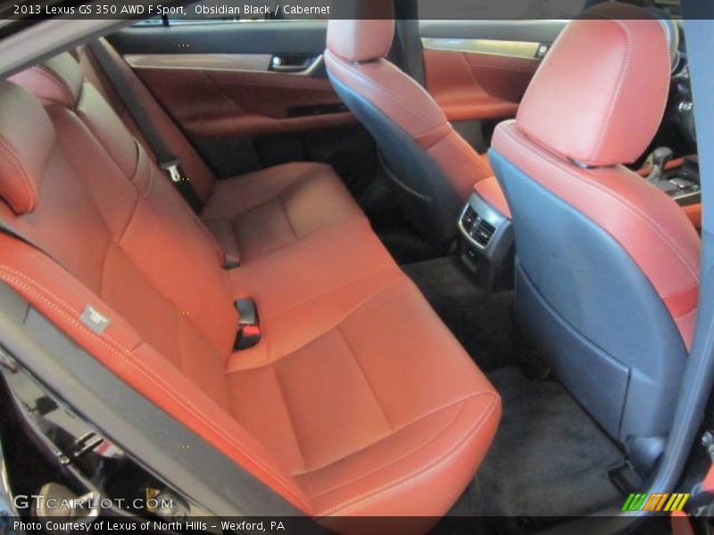  2013 GS 350 AWD F Sport Cabernet Interior