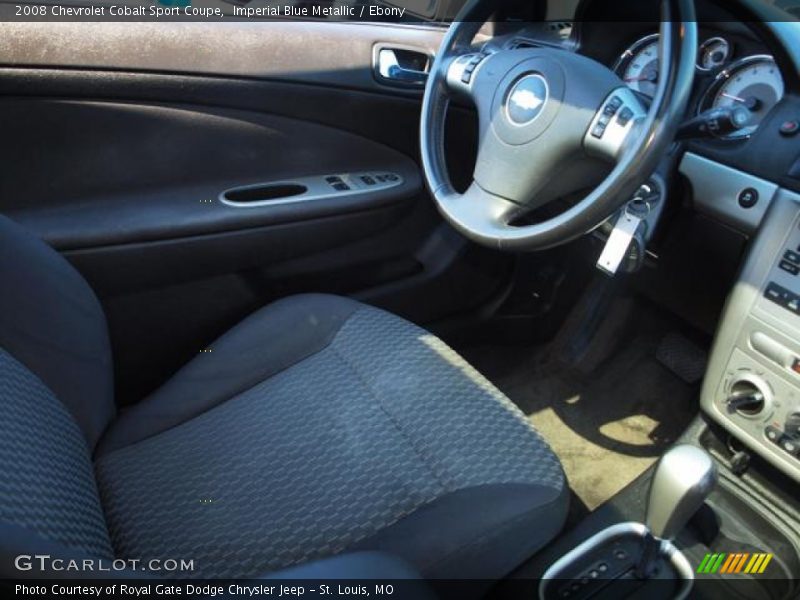 Imperial Blue Metallic / Ebony 2008 Chevrolet Cobalt Sport Coupe