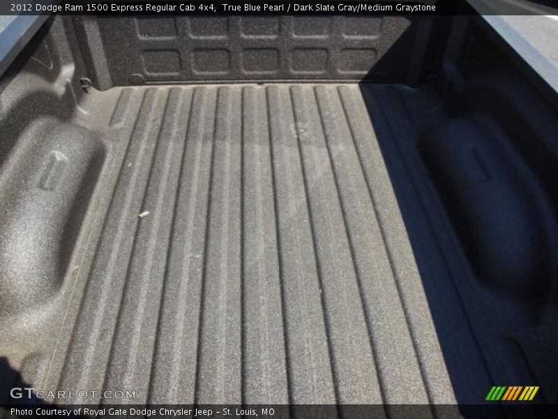 True Blue Pearl / Dark Slate Gray/Medium Graystone 2012 Dodge Ram 1500 Express Regular Cab 4x4