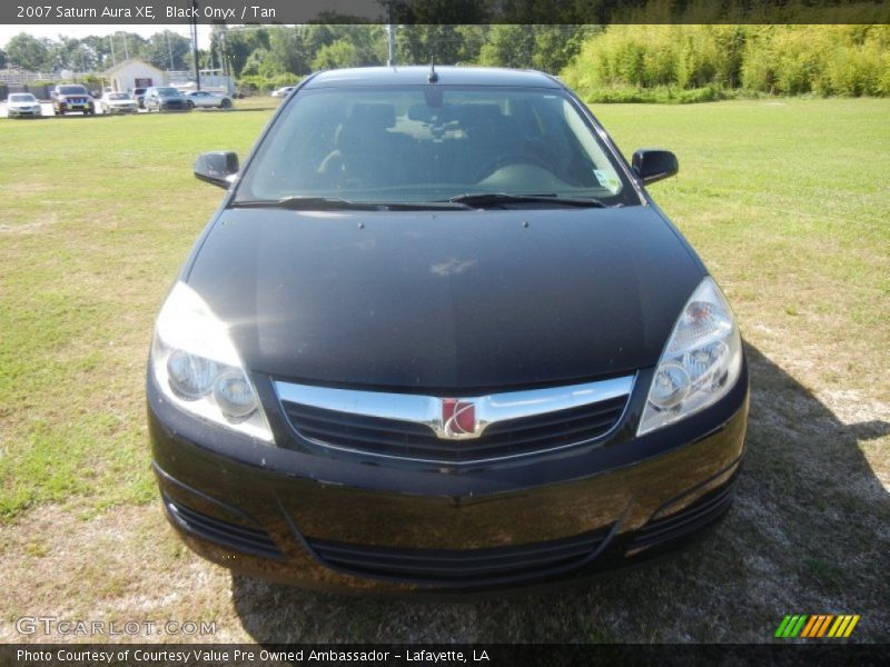 Black Onyx / Tan 2007 Saturn Aura XE