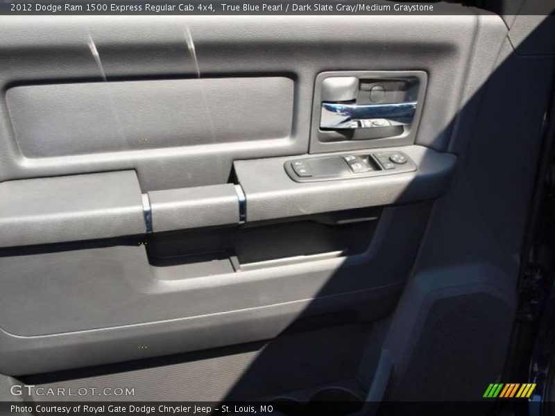 True Blue Pearl / Dark Slate Gray/Medium Graystone 2012 Dodge Ram 1500 Express Regular Cab 4x4