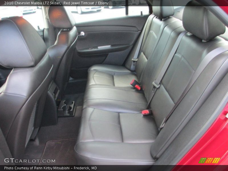 Rear Seat of 2010 Malibu LTZ Sedan