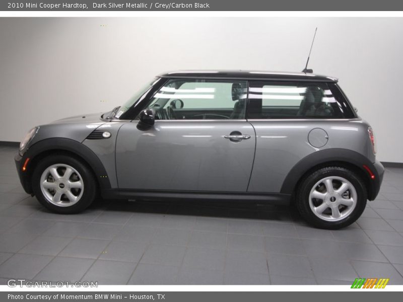 Dark Silver Metallic / Grey/Carbon Black 2010 Mini Cooper Hardtop