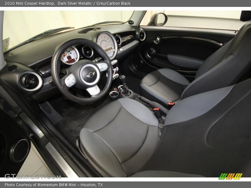 Dark Silver Metallic / Grey/Carbon Black 2010 Mini Cooper Hardtop
