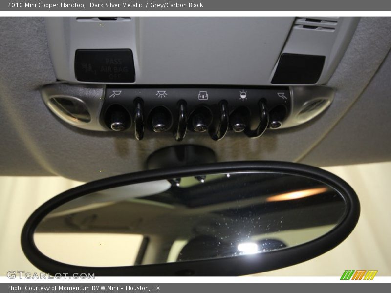 Dark Silver Metallic / Grey/Carbon Black 2010 Mini Cooper Hardtop