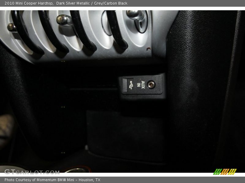 Dark Silver Metallic / Grey/Carbon Black 2010 Mini Cooper Hardtop