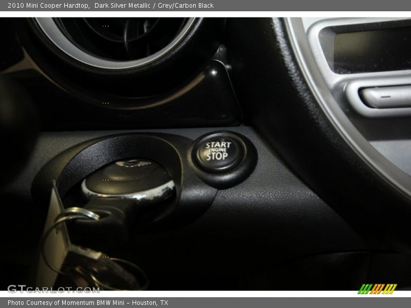 Dark Silver Metallic / Grey/Carbon Black 2010 Mini Cooper Hardtop