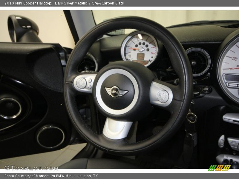Dark Silver Metallic / Grey/Carbon Black 2010 Mini Cooper Hardtop