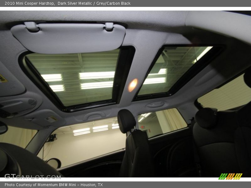Dark Silver Metallic / Grey/Carbon Black 2010 Mini Cooper Hardtop