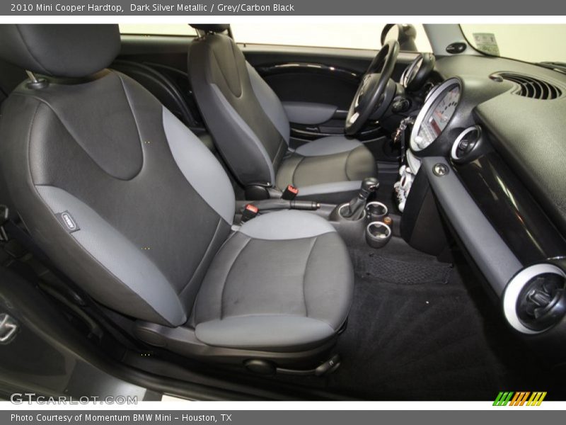 Dark Silver Metallic / Grey/Carbon Black 2010 Mini Cooper Hardtop