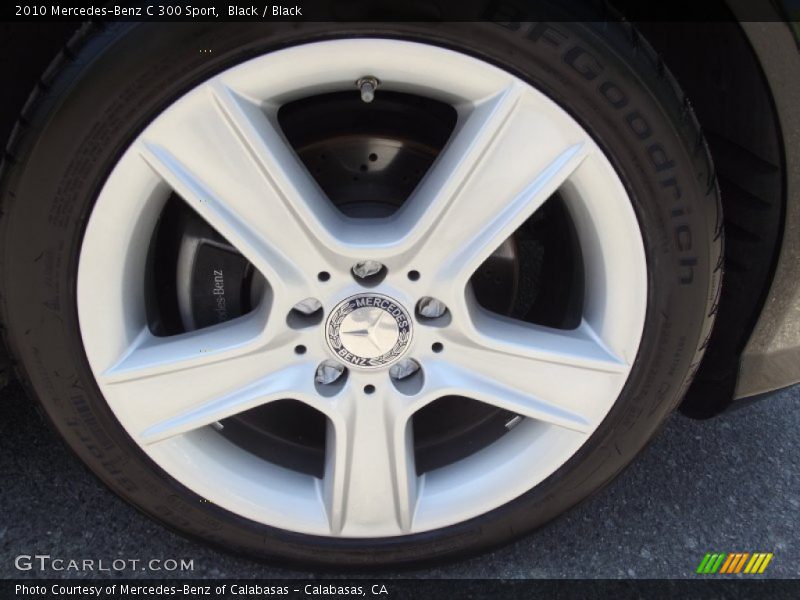 Black / Black 2010 Mercedes-Benz C 300 Sport
