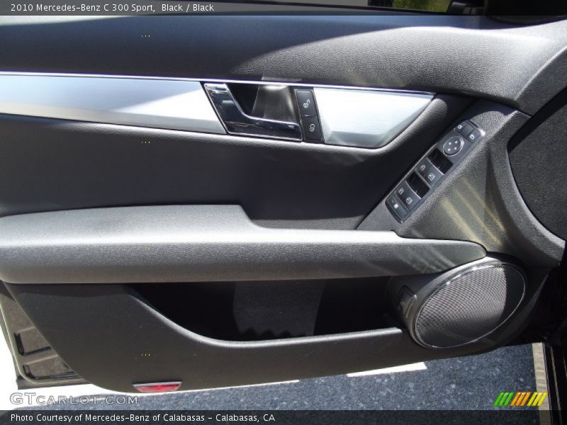 Black / Black 2010 Mercedes-Benz C 300 Sport