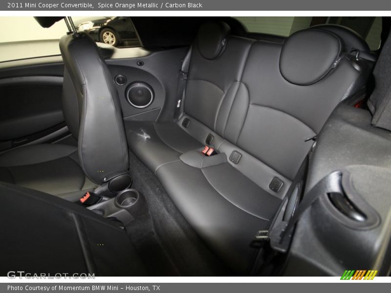 Spice Orange Metallic / Carbon Black 2011 Mini Cooper Convertible