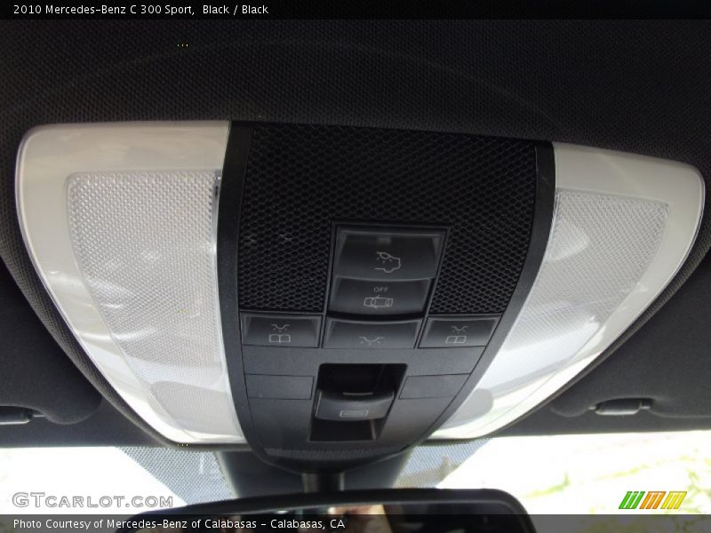 Black / Black 2010 Mercedes-Benz C 300 Sport